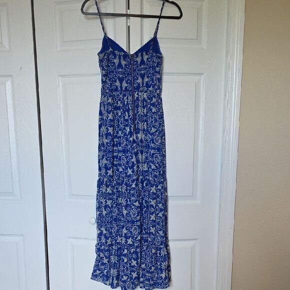 5 For $25 Blue & White Floral Spring Maxi Dress - Picture 8 of 8